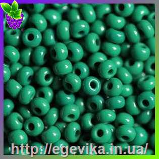 Купить Бісер 8/0, №53240 / 216, колір бирюзово- зелений, пакет 50 г