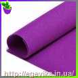 <span>Фоамиран</span>  (фумиран, foamіran) махровий із флоком, аркуш 20х30 см, колір 9 - фіолетовий