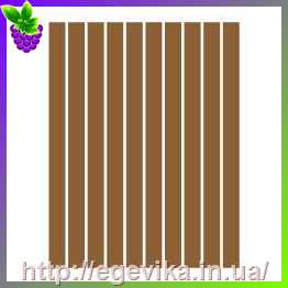 Купить Полоски бумаги для квиллинга, цвет коричневый, 5x297 мм, 160 г/м2, 100 шт