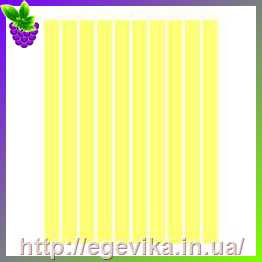 Купить Полоски бумаги для квиллинга, цвет желтый пастельный, 5x297 мм, 80 г/м2, 200 шт