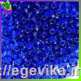 <span>Бісер,</span>  №30100к, колір темно-синій, пакет 50 г