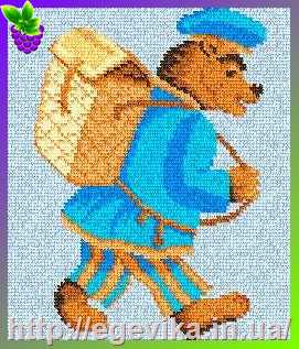 рисунок Схема, вишивка нитками, канва, 