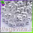 <span>Стопери,</span>  циліндр, колір срібний, 1,2х1,2 мм, 20 шт