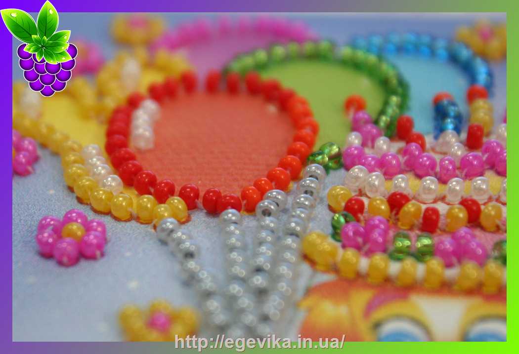 рисунок Набір листівка для вишивання бісером, 