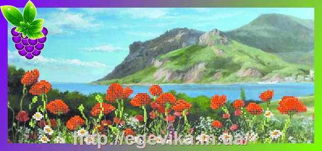 рисунок [АКЦІЯ] Схема, часткова вишивка бісером, атлас, 