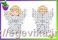 рисунок Схема игрушка, частичная вышивка бисером, атлас, 