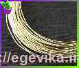 рисунок Дріт, колір срібний, дзеркальна ювелірна, 2,5 мм