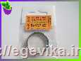 рисунок Дріт з ефектом пам'яті для кілець, колір срібний, 0,6 мм, діаметр 30 мм