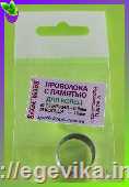 рисунок Дріт з ефектом пам'яті для кілець, колір срібний, 0,6 мм, діаметр 19 мм