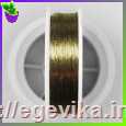 рисунок Нитка люрекс для вишивання, колір №100-25 золото димчастий