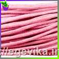 <span>Вощений</span>  шнур, колір рожевий, 1-1,2 мм