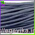 <span>Вощений</span>  шнур, колір графить, 1-1,2 мм