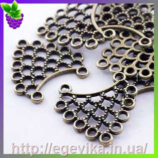 Купить Коннектор, 11 отворів, колір бронза, 23х23х1 мм