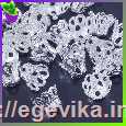 <span>Концевик</span>  конус, шапочка для бусин, колір срібло, 6х4,5 мм