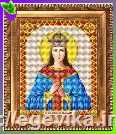 <span>Схема,</span>  часткова вишивка бісером, габардин,  ікона 