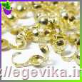 <span>Каллоты,</span>  колір золотий, 10х5 мм, 2 шт