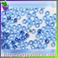 <span>Бісер,</span>  №37030 / 329, колір джинсовий, пакет 50 г