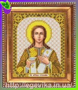Купить Схема, часткова вишивка бісером, габардин,  ікона 