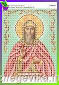<span>Схема,</span>  часткова вишивка бісером, габардин,  ікона 