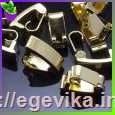 <span>Застібка</span>  кліпса, колір золото, 10х4х5 мм