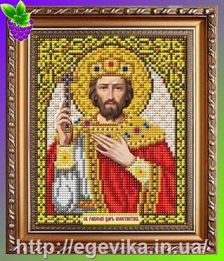 Купить Схема, часткова вишивка бісером, габардин,  ікона 