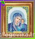 <span>Схема,</span>  часткова вишивка бісером, габардин, ікона 
