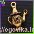 <span>Кулон-Підвіска,</span>  глечик, колір античне золото, 18х13х7 мм