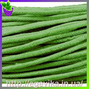 Купить Вощений шнур, колір зелений, 1-1,2 мм