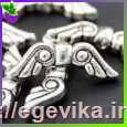 <span>Бусина</span>  металева, колір античне срібло, 16х5х3 мм