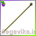 <span>Гвоздики</span>  пины з кулькою, бронза, 30 х 0,5 мм, 5 шт
