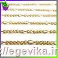 <span>Ланцюг,</span>  колір золотий, 3х3х1 мм