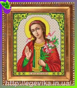 Купить Схема, часткова вишивка бісером, габардин, ікона 