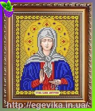 Купить Схема, часткова вишивка бісером, габардин,  ікона 