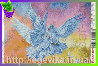 Купить Схема, повна вишивка бісером, габардин, 