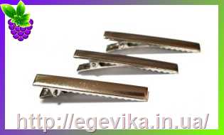 Купить Шпилька, заготовка, основа, затиск для волось, 4,5 см