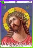 рисунок Ісус у терновому вінку