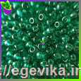 <span>Бісер</span>  6/0, №50710 / 119, колір смарагдовий, пакет 50 г