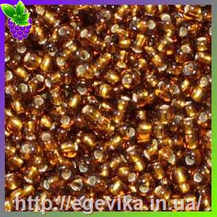 Купить Бісер 6/0, №17090 / 313, колір коричнево-золотий, пакет 50 г