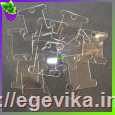 <span>Бобіни</span>  для ниток, акрил, 10 шт