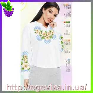 Купить Жіноча сорочка, білий габардин (SZ81)