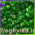 <span>Бисер</span>  8/0, №57120 / 317, цвет зеленый, пакет 50 г