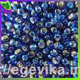 <span>Бісер</span>  8/0, №67100 / 327, колір синій темний, пакет 50 г