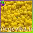 <span>Бісер,</span>  №84130ма, колір жовтий яскравий, пакет  10 г, СОРТ 1