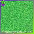 <span>Бісер</span>  8/0, №08756м, колір салатовый, пакет  50 г