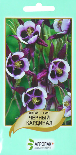 <span>Аквілегія</span>  Чорний кардинал (0.2г)