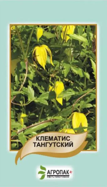 <span>Клематіс</span>  Тангутський жовтий (20шт)