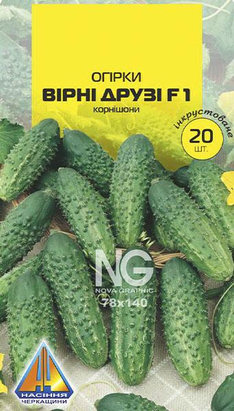 <span>Огірки</span>  Вірні друзі F1 інк (20шт)
