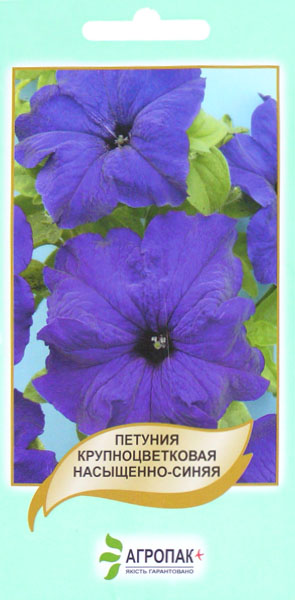 <span>Петунія</span>  Насичено-синя F1 крупноквіткова (50шт)