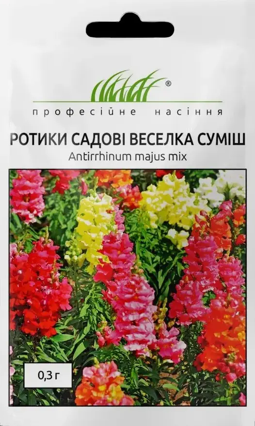 <span>Ротики</span>  сад. Веселка суміш Антіррінум *ПрофНас (0.3