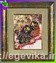 рисунок Заготовка окулярника, вишивка бісером, габардин, 